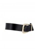 B-LOW THE BELT BW296 000LE WOMEN'S BLACK/GOLD BELT