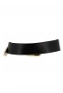 B-LOW THE BELT BW296 000LE WOMEN'S BLACK/GOLD BELT