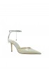 JIMMY CHOO J000155420 IVORY PATENT LEATHER SAEDA SLINGBACK