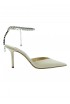 JIMMY CHOO J000155420 IVORY PATENT LEATHER SAEDA SLINGBACK