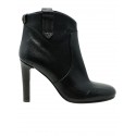 GOLDEN GOOSE GWF00411.F003478.90100 KELSEY BLACK LEATHER ANKLE BOOTS