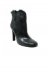 GOLDEN GOOSE GWF00411.F003478.90100 KELSEY BLACK LEATHER ANKLE BOOTS