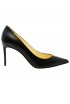 CHRISTIAN LOUBOUTIN 3191415 BK01 BLACK KATE 85 NAPPA SHINY PUMPS