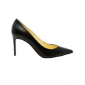 CHRISTIAN LOUBOUTIN 3191415 BK01 BLACK KATE 85 NAPPA SHINY PUMPS
