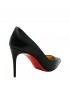CHRISTIAN LOUBOUTIN 3191415 BK01 BLACK KATE 85 NAPPA SHINY PUMPS