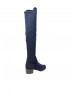 STUART WEITZMAN S4464 BLUE SUEDE RESERVE BOOTS