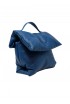 GAVA 34622 BLUE VITTO LEATHER BAG