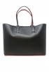 CHRISTIAN LOUBOUTIN 3205218 CM53 BLACK LEATHER CABATA CALF EMPIRE BAG