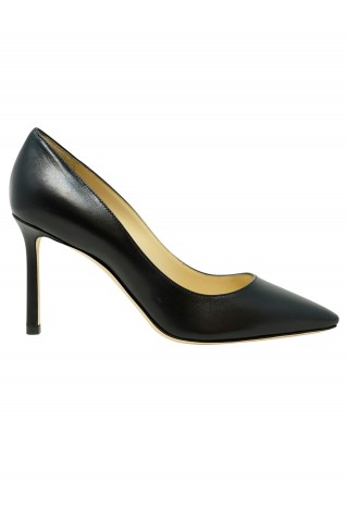 JIMMY CHOO J000065651 BLACK ROMY LEATHER PUMPS