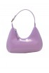 BY FAR BABY AMBER PURPLE HAZE PATENT LEATHER HANDBAG