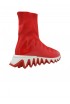 CHRISTIAN LOUBOUTIN 3221226 R251 LOUBI FABRIC SHARKYSOCK SNEAKERS