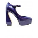 SI ROSSI B00980-MMVV25-5301-311 IRIS PATENT LEATHER PUMPS