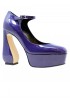 SI ROSSI B00980-MMVV25-5301-311 IRIS PATENT LEATHER PUMPS