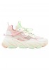 ASH ROSE/GREEN LEATHER EXTRABIS05 SNEAKERS