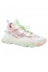 ASH ROSE/GREEN LEATHER EXTRABIS05 SNEAKERS