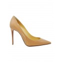 CHRISTIAN LOUBOUTIN 3191411 PK20 NUDE PATENT KATE 100 PUMPS