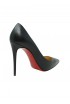 CHRISTIAN LOUBOUTIN 3191410 BK01 BLACK LEATHER KATE 100 PUMPS