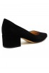 GIANVITO ROSSI G22171.45RIC.CAMNERO BLACK SUEDE PUMPS