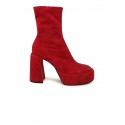 ELENA IACHI E3294 RED ECODAINO ZELDA ANKLE BOOTS