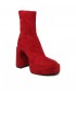 ELENA IACHI E3294 RED ECODAINO ZELDA ANKLE BOOTS