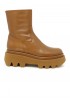 PALOMA BARCELO 512301 BROWN LEATHER OSIAN IRIS BOOTS