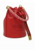 MARC JACOBS 2S3HCR058H03 617 RED LEATHER THE MINI BUCKET BAG