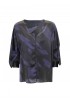 ANTONELLI K1247 898 288C BLUE SILK DAMIEN SHIRT