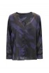 ANTONELLI K1247 898 288C BLUE SILK DAMIEN SHIRT