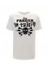 PAROSH D110041 002 CULMINE WHITE COTTON T-SHIRT