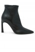 HALMANERA VEVA05 BLACK LEATHER BARON ANKLE BOOTS