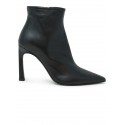 HALMANERA VEVA05 BLACK LEATHER BARON ANKLE BOOTS