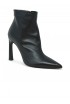 HALMANERA VEVA05 BLACK LEATHER BARON ANKLE BOOTS