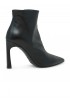 HALMANERA VEVA05 BLACK LEATHER BARON ANKLE BOOTS