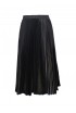 PAROSH D620630 013 POUR BLACK ORGANDY SKIRT