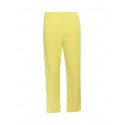 NOU-NOUMENO CONCEPT N-P75-11000 VELVET LEMON PANTS