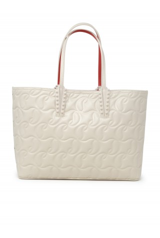 CHRISTIAN LOUBOUTIN 1245013 F611 LECHE NAPPA CABATA SMALL BAG