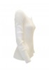 PAROSH D540713 002 CREAM COTTON CIPRIA24 SWEATER