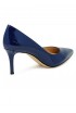 GIANVITO ROSSI G26770.70RIC. VERNAVY NAVY PATENT PUMPS