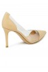 GIANVITO ROSSI G20938.85RIC.VGLNUTR NUDE PATENT LEATHER PUMPS