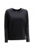 NOU-NOUMENO CONCEPT N-T27ML-11083 BLACK TEE-SHIRT