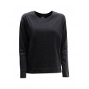 NOU-NOUMENO CONCEPT N-T27ML-11083 BLACK TEE-SHIRT