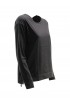 NOU-NOUMENO CONCEPT N-T27ML-11083 BLACK TEE-SHIRT