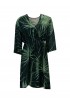 MAESTA M13A0131S23 S2301 GREEN GEORGETTE DRESS