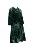 MAESTA M13A0131S23 S2301 GREEN GEORGETTE DRESS