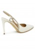 NINALILOU 341203L9/2 CREAM LEATHER PUMPS