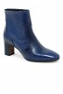 MARA BINI F570 BLUE LEATHER ANKLE BOOTS