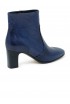 MARA BINI F570 BLUE LEATHER ANKLE BOOTS