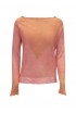 ALESSANDRO ASTE 12LI-25 SP-17 COPPER LINEN NAIROBY SPRAY ART SWEATER