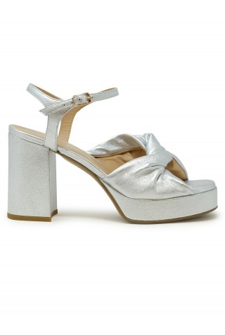 REGINA 3564 0018 CARA NALUX SILVER NAPPA PUMPS