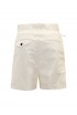 WHITE SAND 24SD62 83 04 CREAM COTTON SHORTS